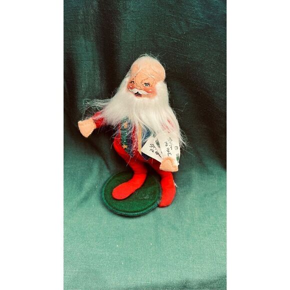Annalee Hatless Santa doll 9" - Picture 8 of 8